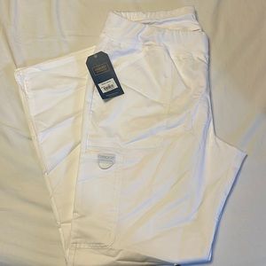 Women’s White Cherokee Scrub Pant